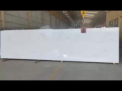 3 cm Dicke Weißquarz-Arbeitsplatte