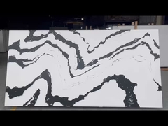 2cm 3cm Zebra Quarz Arbeitsplatten, die aussehen wie Marmor künstlicher Stein