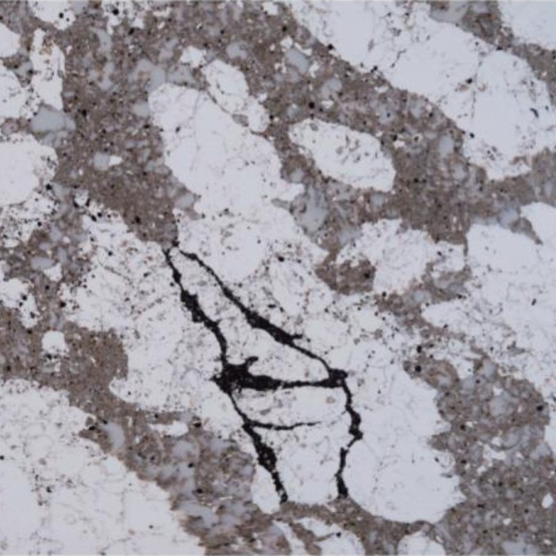 Vielfarbige Quarz-Schreibtischplatte, die wie Marmor und Granit aussieht