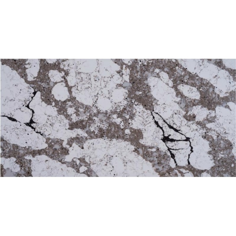 Vielfarbige Quarz-Schreibtischplatte, die wie Marmor und Granit aussieht