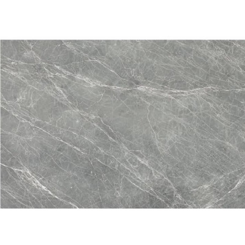 1.8cm Grau mit weiß polierten Küchenarbeitsplatten Granit und Marmor