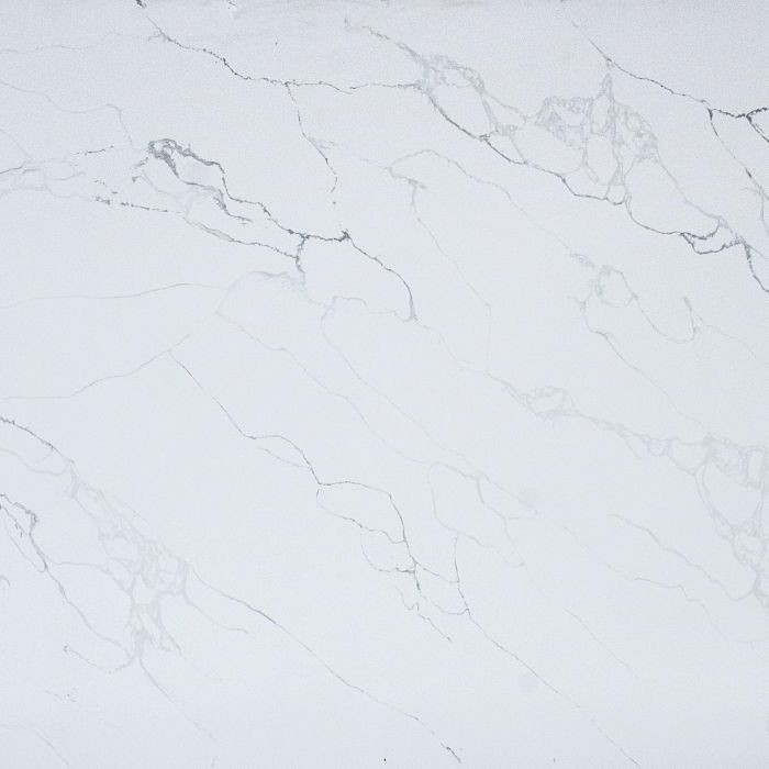 Quarzplatte starke Beständigkeit gegen Säure und Alkali Korrosion Weißes Calacatta Quarz