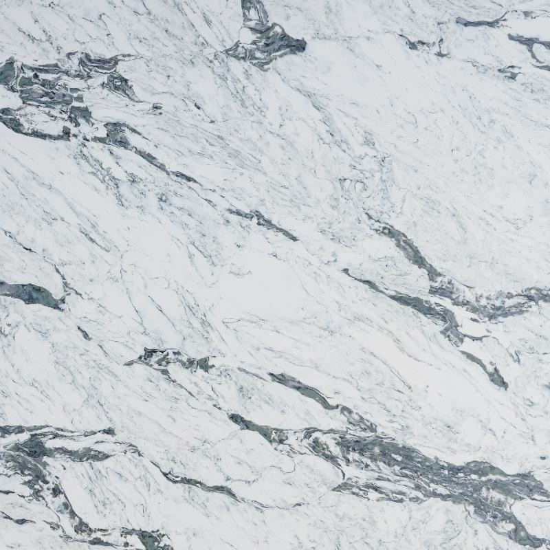 Blau Grün Calacatta Maxed Farben Hintergrund Quarz wie Marmor und Granit