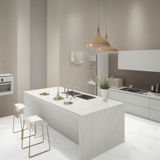 Buchmuster-Quarzoberfläche Passerby-Serie mit weniger als 0,05 % Wasseraufnahme, langlebig