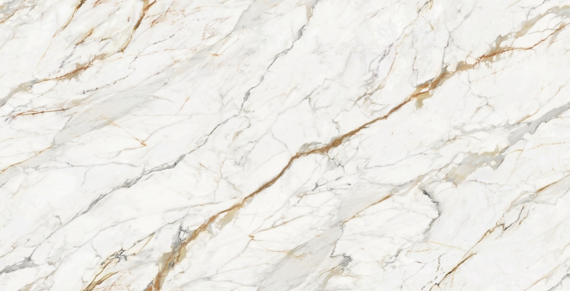 OLC510T Calacatta Gold gedruckte Stein Auftragnehmer und Großhändler Lieblings HD Inkjet Drucktechnologie Platte