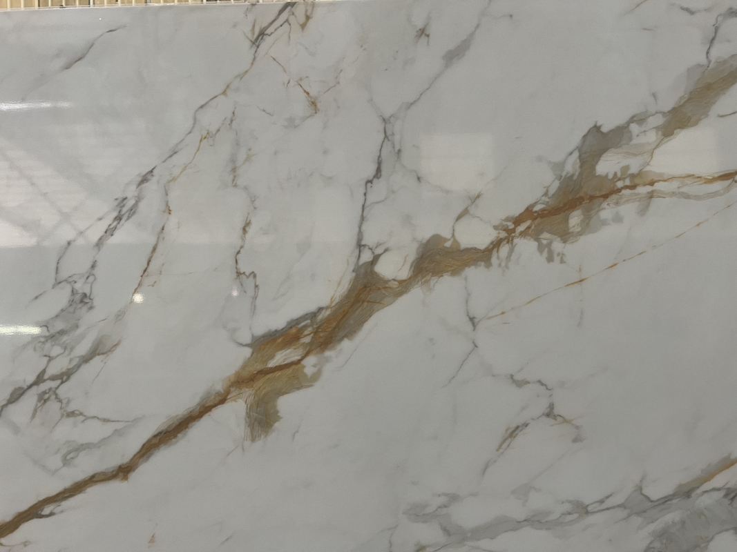 OLC510T Calacatta Gold gedruckte Stein Auftragnehmer und Großhändler Lieblings HD Inkjet Drucktechnologie Platte