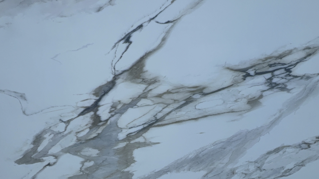 OLK1003G Calacatta Gold Neue Kollektion Vain Zu Full Body Bedruckter Quarzstein Hd Inkjet Drucktechnologie Platte