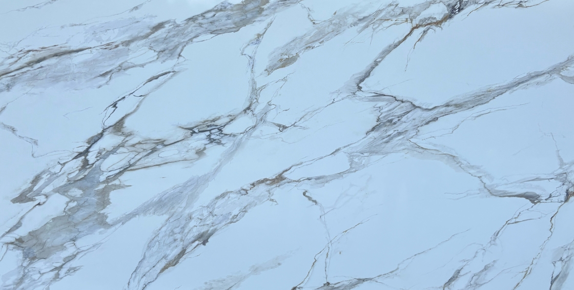 OLK1003G Calacatta Gold Neue Kollektion Vain Zu Full Body Bedruckter Quarzstein Hd Inkjet Drucktechnologie Platte